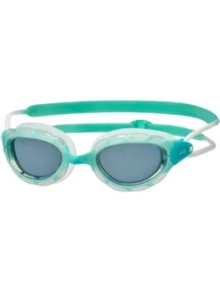 Zoggs Predator Goggles Small Fit - Smoke/Green/Clear