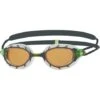Zoggs Predator Polarized Ultra Goggles Small Fit - Copper/Metallic Grey/Clear -Aqua Fit Wear clear 461058mtgypcps