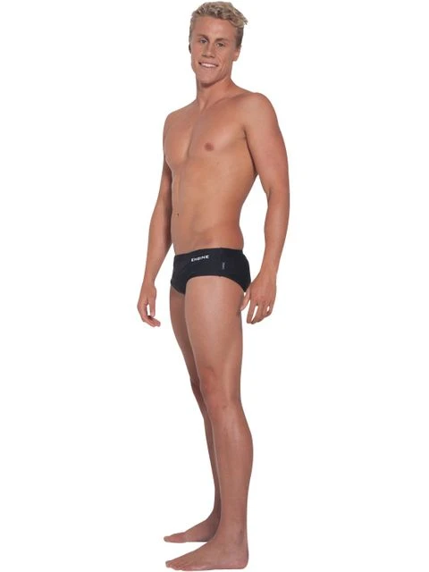 Engine Club Cut Pool Briefs - Black 8 Engine Club Cut Pool Briefs - Black - Image 6