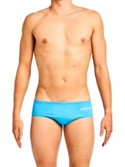 Engine Club Cut Pool Briefs - Light Blue