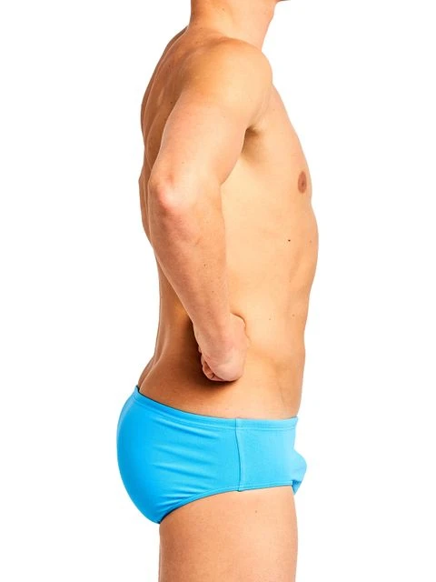 Engine Club Cut Pool Briefs - Light Blue 6 Engine Club Cut Pool Briefs - Light Blue - Image 4