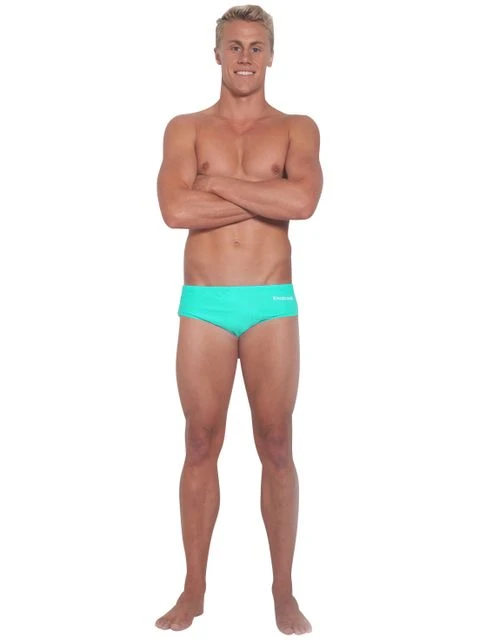 Engine Club Cut Pool Briefs - Turquoise 7 Engine Club Cut Pool Briefs - Turquoise - Image 5