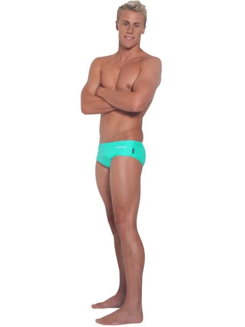 Engine Club Cut Pool Briefs - Turquoise 8 Engine Club Cut Pool Briefs - Turquoise - Image 6