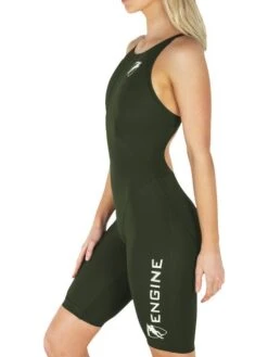 Engine Shredskin Pro Kneelength - Army -Aqua Fit Wear engine shredskin pro kneelength army 132478 ss 2