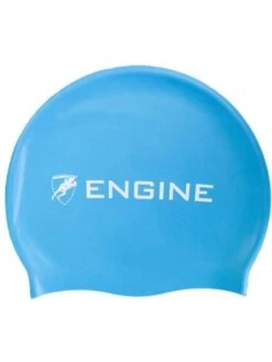 Engine Solid Swim Cap - Blue