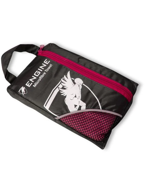 Engine Swim & Gym Micro Towel - Red 4 Engine Swim & Gym Micro Towel - Red - Image 2