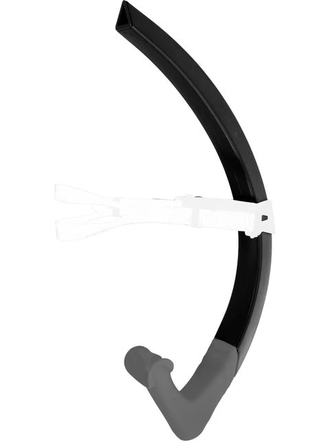 Aqua Sphere Focus Centre Snorkel Regular Fit - Black/Grey 3 Aqua Sphere Focus Centre Snorkel Regular Fit - Black/Grey