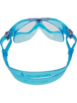 Aqua Sphere Vista Junior Swim Mask - Clear/Turquoise/Pink 9 Aqua Sphere Vista Junior Swim Mask - Clear/Turquoise/Pink -Aqua Fit Wear pink 197780 3
