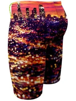 Q Swimwear Jammers - City Of Angels -Aqua Fit Wear q swimwear city of angels jammers qscang 2