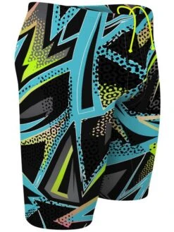Q Swimwear Jammers - Distortia -Aqua Fit Wear q swimwear distortia jammers qsdis 2