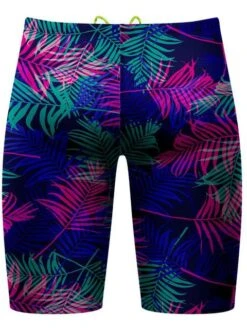 Q Swimwear Jammers - Spring Break -Aqua Fit Wear q swimwear spring break 1984 jammers qssb84 3