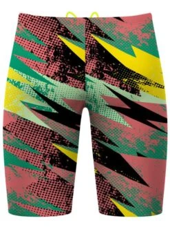 Q Swimwear Jammers - Thunder Spring 9 Q Swimwear Jammers - Thunder Spring -Aqua Fit Wear q swimwear thunder spring jammers qsthun 3
