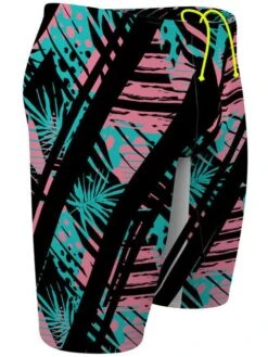 Q Swimwear Jammers - Tropicalia -Aqua Fit Wear q swimwear tropicalia jammers qstrp 2