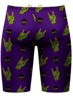 Q Swimwear Jammers - Zombie Metal 9 Q Swimwear Jammers - Zombie Metal -Aqua Fit Wear q swimwear zombie metal jammers qszmb 3