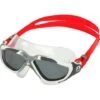 Aqua Sphere Vista Swim Mask - Smoke/White/Grey/Red -Aqua Fit Wear red 190090
