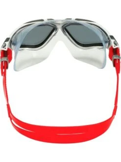Aqua Sphere Vista Swim Mask - Smoke/White/Grey/Red -Aqua Fit Wear red 190090 3