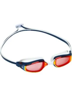 Aqua Sphere Fastlane Googles - Titanium Red Mirror / Navy / Red -Aqua Fit Wear red 191820 2