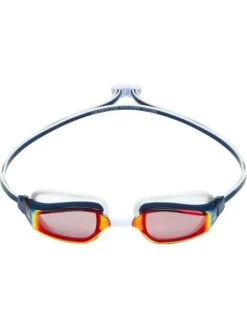 Aqua Sphere Fastlane Googles - Titanium Red Mirror / Navy / Red -Aqua Fit Wear red 191820 3