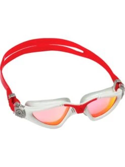 Aqua Sphere Kayenne Goggles - Red Titanium Mirror/Grey/Red -Aqua Fit Wear red 192010 2