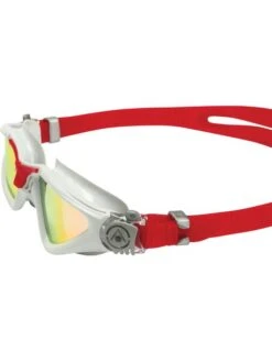Aqua Sphere Kayenne Goggles - Red Titanium Mirror/Grey/Red -Aqua Fit Wear red 192010 3
