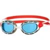 Zoggs Predator Goggles - Blue Tint/White/Red -Aqua Fit Wear red 461037whrdtblr