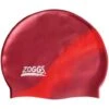 Zoggs Junior Multicolour Swim Cap - Burgandy/Red -Aqua Fit Wear red 465012rdpk