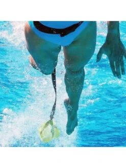 StrechCordz Drag Belt Tow Tether With Chute -Aqua Fit Wear strechcordz drag belt tow tether with chute s109 2