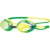 Vorgee Missile Fuze Mirrored Goggles - Green & Yellow -Aqua Fit Wear vorgee missile fuze mirrored goggles green yellow 808002f gy