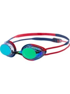 Vorgee Missile Fuze Mirrored Goggles - Navy & Red