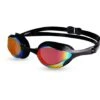 Vorgee Stealth MkII Mirrored Goggles - Black -Aqua Fit Wear vorgee stealth mkii mirrored goggles black 808001t bk