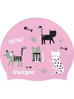 Vorgee Junior Character Swim Cap - Cats