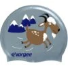 Vorgee Junior Character Swim Cap - Mountain Goat -Aqua Fit Wear vorgee swim cap mountain goat 808206 mg