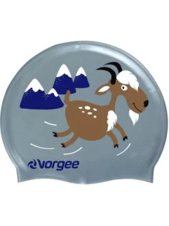 Vorgee Junior Character Swim Cap - Mountain Goat