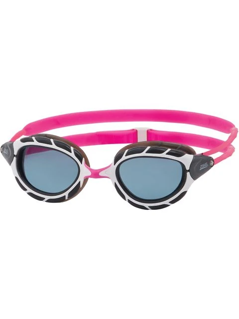 Zoggs Predator Goggles Regular Fit - Tint Smoke/Pink/White 3 Zoggs Predator Goggles Regular Fit - Tint Smoke/Pink/White