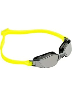 Aqua Sphere Xceed Goggles - Silver Titanium Mirror/Black/Yellow -Aqua Fit Wear yellow 192280 3