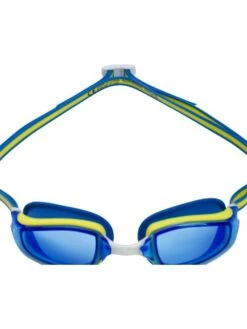 Aqua Sphere Fastlane Goggles - Blue Tint/Blue/Yellow -Aqua Fit Wear yellow 193050 4
