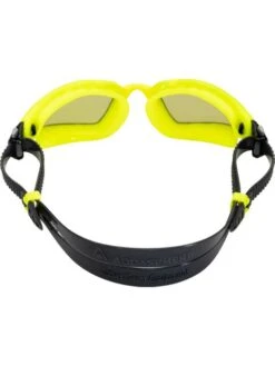 Aqua Sphere Kayenne Pro Goggles - Titanium Yellow Mirror/Yellow/Yellow -Aqua Fit Wear yellow 197270 3