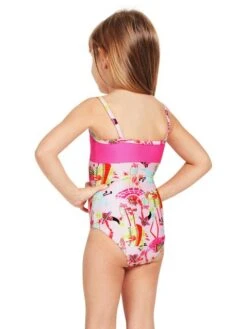 Zoggs Classicback One Piece - Chick Party -Aqua Fit Wear zoggs classicback one piece chick party 463624 chpr 3