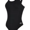 Zoggs Cottesloe Black Womens Eco One Piece -Aqua Fit Wear zoggs cottesloe black womens eco one piece 1500190