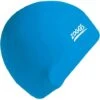 Zoggs Junior Plain Swim Cap - Blue