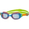 Zoggs Little Sonic Air Goggles - Blue Tint/Blue/Orange 1 Zoggs Little Sonic Air Goggles - Blue Tint/Blue/Orange -Aqua Fit Wear zoggs little sonic air tinted goggles blue orange 311534