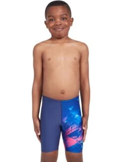 Zoggs Mid Jammers - Fish Fury -Aqua Fit Wear zoggs mid jammers fish fury 463402 fifu 2
