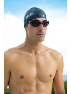 Zoggs Phantom 2.0 Goggles - Smoke/Black/Red -Aqua Fit Wear zoggs phantom 20 smoked goggles black red 302516 6