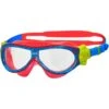 Zoggs Phantom Kids Swim Mask - Clear/Blue/Red -Aqua Fit Wear zoggs phantom kids clear swim mask blue red 306550