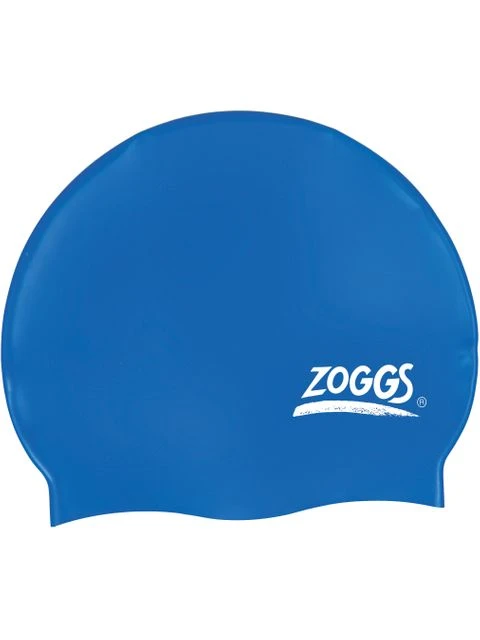 Zoggs Plain Swim Cap - Royal Blue 3 Zoggs Plain Swim Cap - Royal Blue