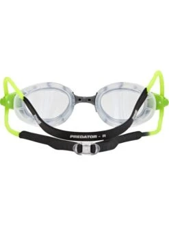 Zoggs Predator Goggles - Clear/Black/Lime -Aqua Fit Wear zoggs predator clear goggles black lime 334863 2