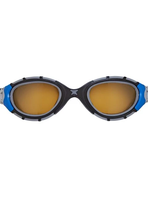 Zoggs Predator Flex Polarized Ultra Goggles Small Fit - Copper/Black/Blue 4 Zoggs Predator Flex Polarized Ultra Goggles Small Fit - Copper/Black/Blue - Image 2