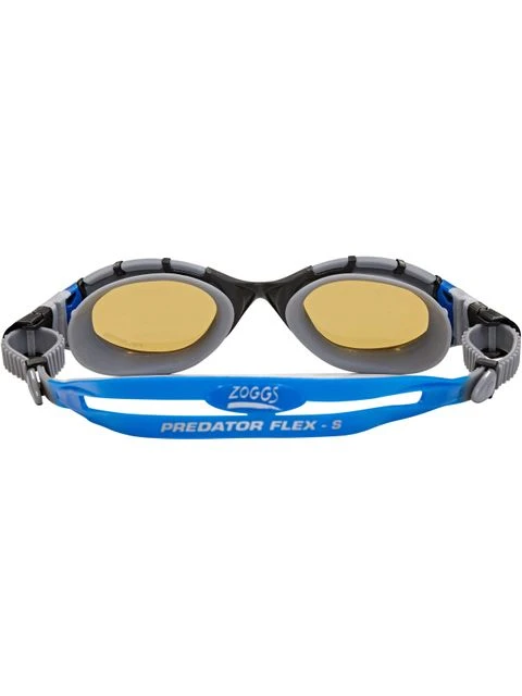 Zoggs Predator Flex Polarized Ultra Goggles Small Fit - Copper/Black/Blue 5 Zoggs Predator Flex Polarized Ultra Goggles Small Fit - Copper/Black/Blue - Image 3