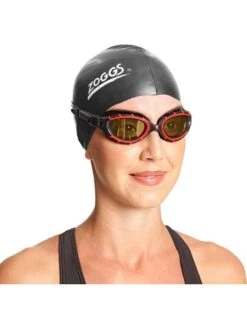 Zoggs Predator Flex Polarized Ultra Goggles Small Fit - Copper/Red/Black -Aqua Fit Wear zoggs predator flex polarized ultra goggles small fit red black 339845 5