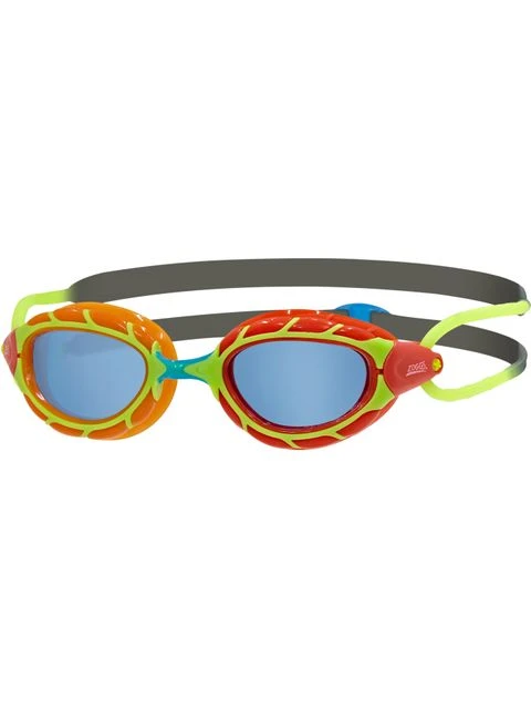 Zoggs Predator Junior Goggles - Blue Tint/Multi/Grey 3 Zoggs Predator Junior Goggles - Blue Tint/Multi/Grey